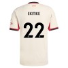 Camiseta de fútbol Liverpool Ekitike 22 Segunda Equipación 2025-26 - Hombre